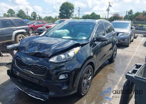 2020 Kia Sportage S z USA, uszkodzony, nr VIN KNDP63AC2L7730608